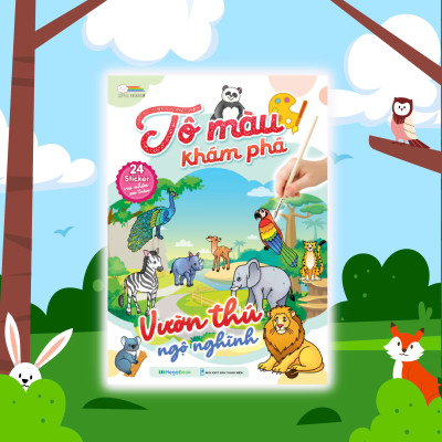 Tô màu khám phá- Vườn thú ngộ nghĩnh