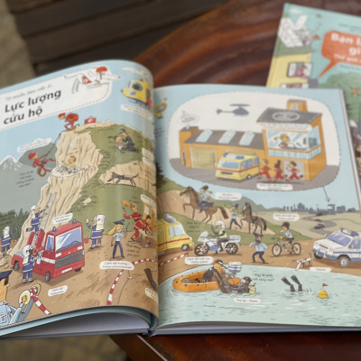 (Combo 2 cuốn, bìa cứng in màu ) BẠN LÀM NGHỀ GÌ THẾ? - Bộ sách hướng nghiệp dành cho thiếu nhi - Hana Vaskova, Petra Bartikova, Silvie Sanza – Hoàng Thu Phương dịch - NXB Đại học Sư phạm