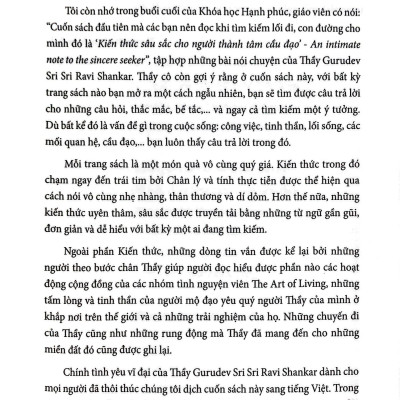 Kiến Thức Sâu Sắc Cho Người Thành Tâm Cầu Đạo