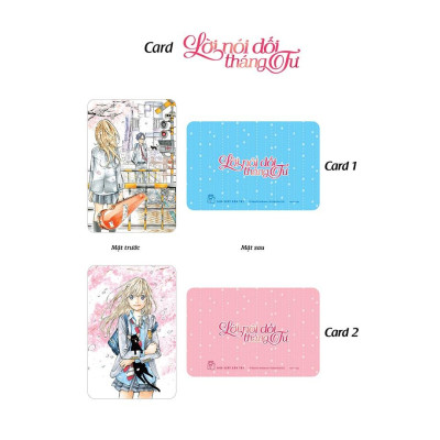 Lời Nói Dối Tháng Tư - Boxset 12 Tập - Tặng Hai Card Nhựa