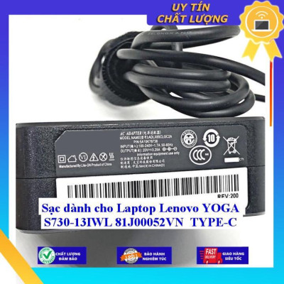 Sạc dùng cho Laptop Lenovo YOGA S730-13IWL 81J00052VN TYPE-C - Hàng Nhập Khẩu New Seal