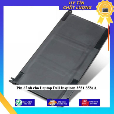 Pin dùng cho Laptop Dell Inspiron 3581 3581A - Hàng Nhập Khẩu New Seal