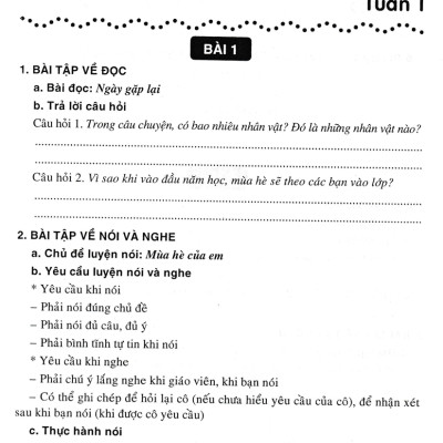 Sách tham khảo- Vở Ôn Tập Cuối Tuần Tiếng Việt Lớp 3 (Dùng Kèm SGK Kết Nối Tri Thức Với Cuộc Sống)_HA