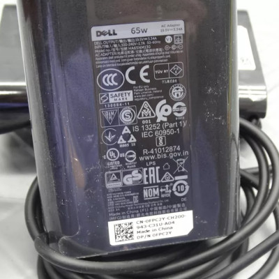 Sạc cho laptop Dell XPS 13 9360 Adapter 19.5V-2.31A, 19.5V-3.34A hàng nhập khẩu.