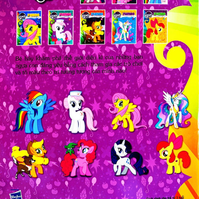 My Little Pony - Jumbo Tô Màu Và Các Trò Chơi 7