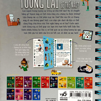 Hỏi Đáp Cùng Em - Tương Lai Sẽ Thế Nào? - Bìa Cứng