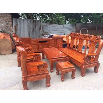 Bàn ghế Minh Quốc Đào gỗ xoan