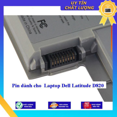 Pin dùng cho Laptop Dell Latitude D820 - Hàng Nhập Khẩu  MIBAT248