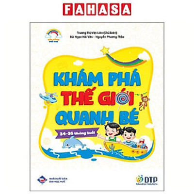 Sách - Cầu Vồng Trẻ Thơ - Khám Phá Thế Giới Quanh Bé - Dành Cho Trẻ 24-36 Tháng Tuổi