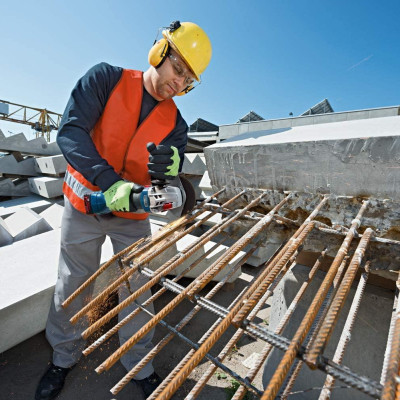 THÂN MÁY MÀI GÓC DÙNG PIN 18V 100MM BOSCH GWS 18V-10 (SOLO) - HÀNG CHÍNH HÃNG