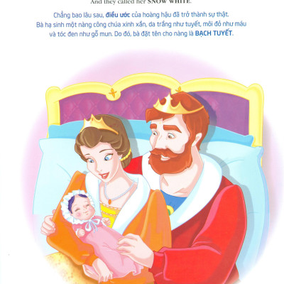 Nàng Bạch Tuyết Và Bảy Chú Lùn (Song Ngữ Anh - Việt)