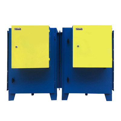 Máy lọc tĩnh điện xử lý khói bụi công nghiệp cho nhà xưởng 12000 m3/h dòng cao cấp Rama RS12000 - Hàng Chính Hãng