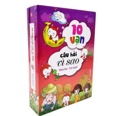 Bộ Sách 10 Vạn Câu Hỏi Vì Sao 2 - Khoa Học - Con Người (Bộ 5 Cuốn)