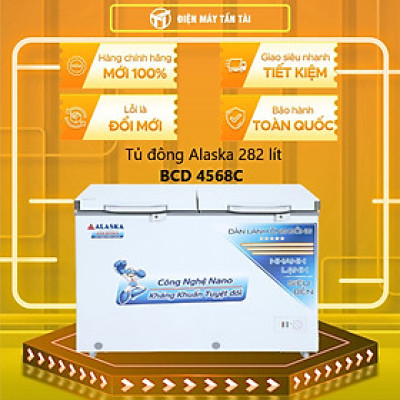 Tủ Đông Alaska BCD-4568C (282L) - Hàng chính hãng