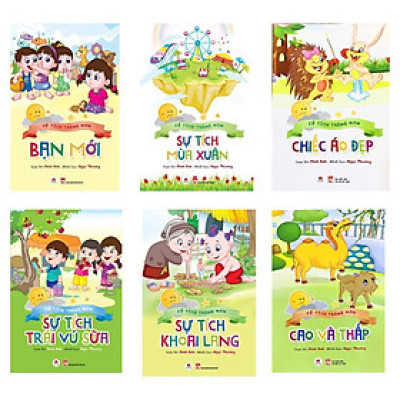 Sách - Cổ Tích Trăng Non - Combo 12 Chủ Đề - Huy Hoàng Bookstore