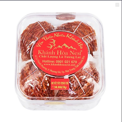 Yến Huyết Tinh Chế Khánh Hòa Nest 50g ( Tổ Yến Sào Yến Huyết Tinh Chế )