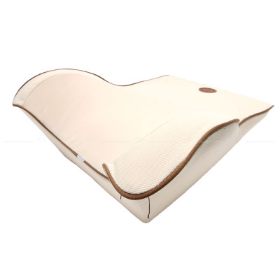 Tựa Lưng Ô Tô Cao Su Non Vải Nỉ CIND G002 Màu Kem