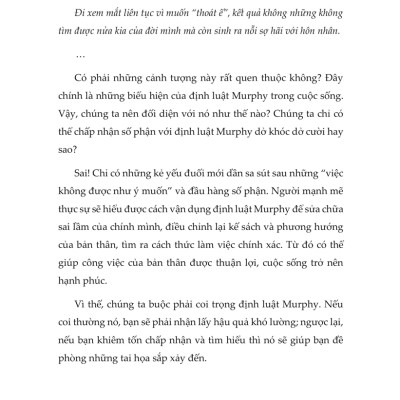 Định Luật Murphy - Mọi Bí Mật Tâm Lý Thao Túng Cuộc Đời Bạn - AZ