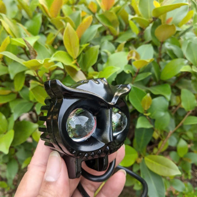 Đèn Trợ Sáng Cao Cấp: Mắt Cú X22 Pro 45W - Bi Cầu, Chống Nước, Lắp Đặt Cho Xe Máy và Ô Tô