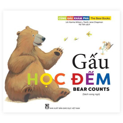 Cùng gấu khám phá -The Bear Books - Gấu học đếm - Bear counts