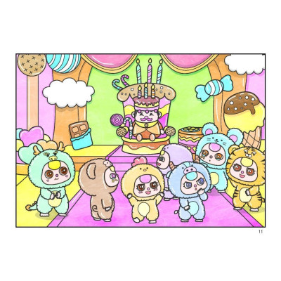 Sách Tô Màu - Tết Và Lễ Hội Truyền Thống + Baby Three 12 Con Giáp + Baby Three Ở Thế Giới Cổ Tích - Combo 3 Cuốn - Minh Thắng