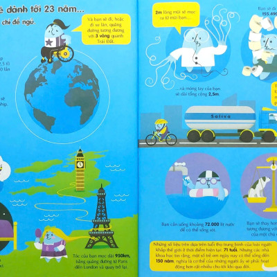 100 Bí Ẩn Đáng Kinh Ngạc Về Cơ Thể Người (Usborne - 100 Things To Know About The Human Body)