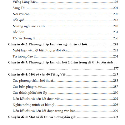 Bồi Dưỡng Học Sinh Giỏi Văn 9 Thi Vào Lớp 10 - KV