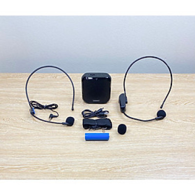 Máy trợ giảng Zansong M60 kèm 2 micro không dây và có dây ( Hàng Chính Hãng )