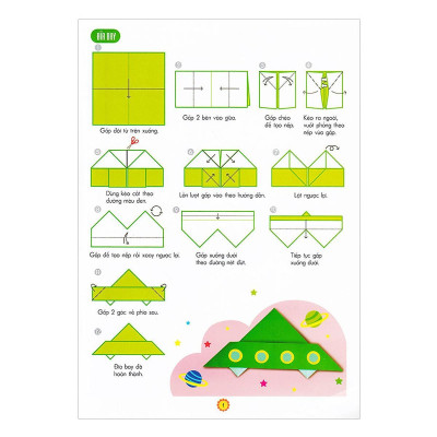 Sách - Em Tập Gấp Hình 4 - 5 Tuổi - Nâng Cao - Đông A