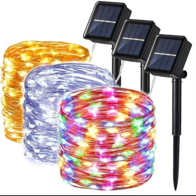 1 ĐÈN LED TRANG TRÍ NĂNG LƯỢNG MẶT TRĂNG NHẤP NHÁY NHIỀU MÀU SẮC CỰC ĐẸP DÀI 15M