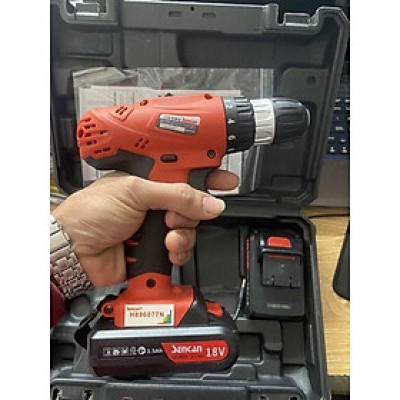 MÁY KHOAN + BẮT VÍT DÙNG PIN 18V/1,5AH D511806 SENCAN - HÀNG CHÍNH HÃNG