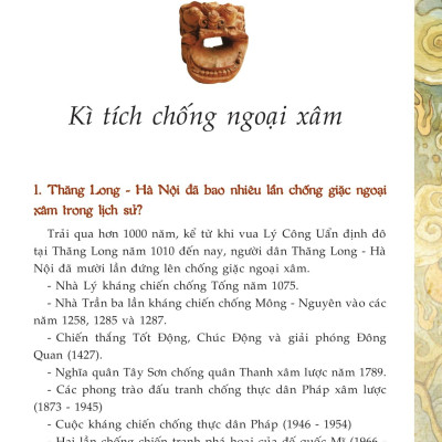 Kể Chuyện Thăng Long-Hà Nội - Kì Tích Chống Ngoại Xâm (Tái Bản 2024)