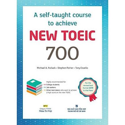 Sách - A Self-taught Course To Achieve New Toeic 700 - Nhân Trí Việt