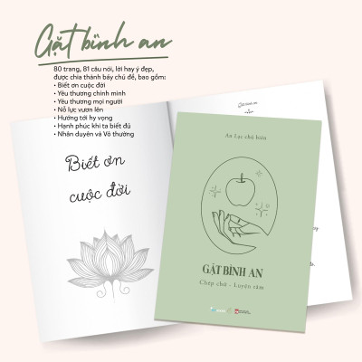 Bộ Sách Gieo Niệm Lành + Gặt Bình An (Bộ 2 Cuốn)