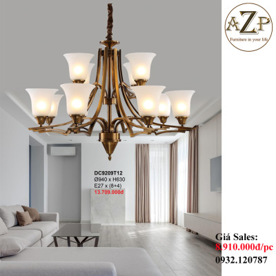 AZP - ĐÈN THẢ TRẦN (TAY) / ĐÈN TRANG TRÍ AZP-TT9209 phong cách Tân Cổ Điển, hàng nhập khẩu AZP