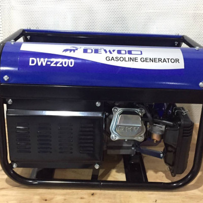 MÁY PHÁT ĐIỆN GIA ĐÌNH 100% DÂY ĐỒNG  DEWOO DW-2200 (2-2.2KW) - HÀNG CHÍNH HÃNG