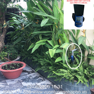 Bộ Điều Khiển Hẹn Giờ Tưới Tự Động Aquapro Sử Dụng Pin