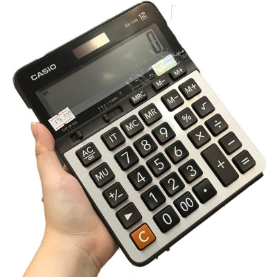 Máy Tính Văn Phòng Casio GX-120B-W-DC - Kèm Quà Chất 04