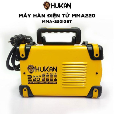 MÁY HÀN ĐIỆN TỬ 220A MMA-220 IGBT HUKAN  - HÀNG CHÍNH HÃNG