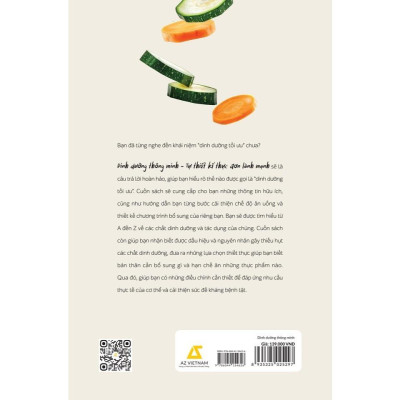 Sách - Dinh Dưỡng Thông Minh - Tự Thiết Kế Thực Đơn Lành Mạnh - AZ Việt Nam