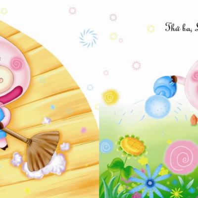 Tủ Sách Mầm Non (Bộ Túi 4 Cuốn)