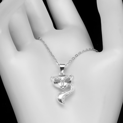 Dây Và Mặt Dây Chuyền Bạc Hiểu Minh DMD145 hồ ly