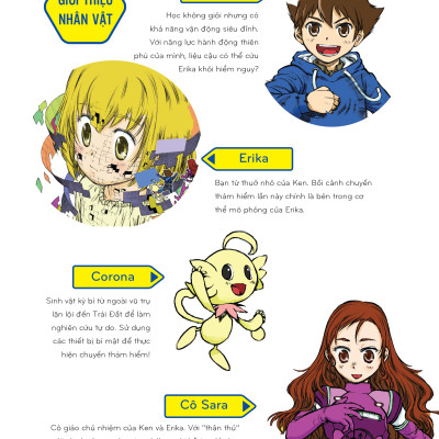 Truyện tranh manga Nhiệm Vụ Khoa Học Kỳ Bí tập 5: Đại Chiến Với Virus