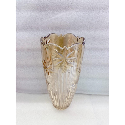 BÌNH CẮM THOA THỦY TINH VÀNG CAO CẤP SANG TRỌNG ( GIAO NGẪU NHIÊN)