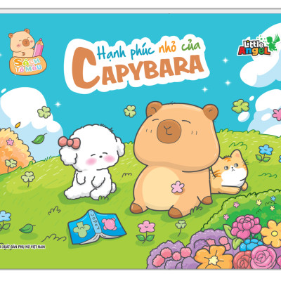 Sách - Sách Dán Hình - Capy Và Công Viên Giải Trí