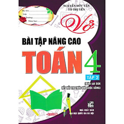 Vở Bài Tập Nâng Cao Toán 4 Tập 2 (Bám Sát SGK Kết Nối Tri Thức Với Cuộc Sống) _HA