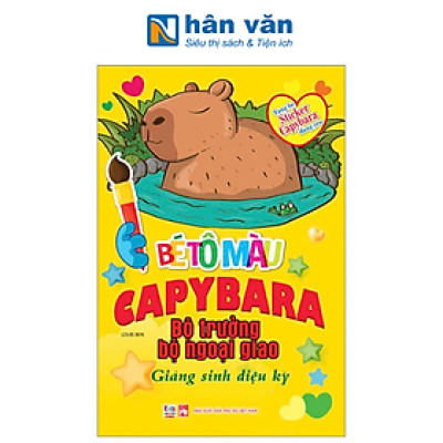 Bé Tô Màu Capybara - Bộ Trưởng Bộ Ngoại Giao