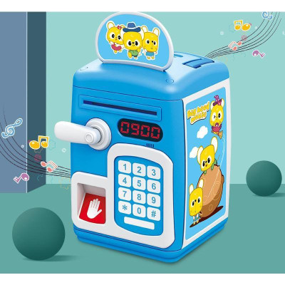 Két Sắt Mini Dấu Vân Tay Mật Khẩu Tay Cầm Tiện Lợi