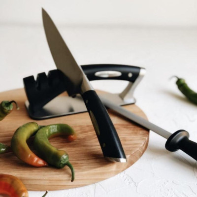 Dao thái thịt, dao thái rau củ quả đa năng Scanpan Classic 15cm 92501500, thép không gỉ cao cấp