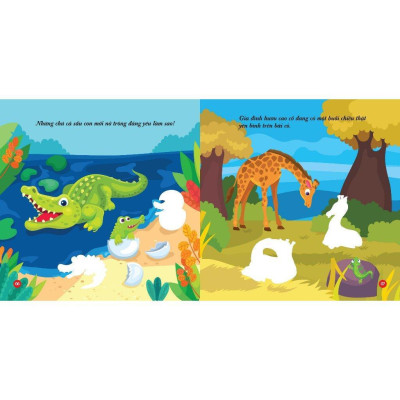 Sách - Bóc Dán Hình Động Vật Đáng Yêu - Animal Stickers - Tập 1 - Việt Thư